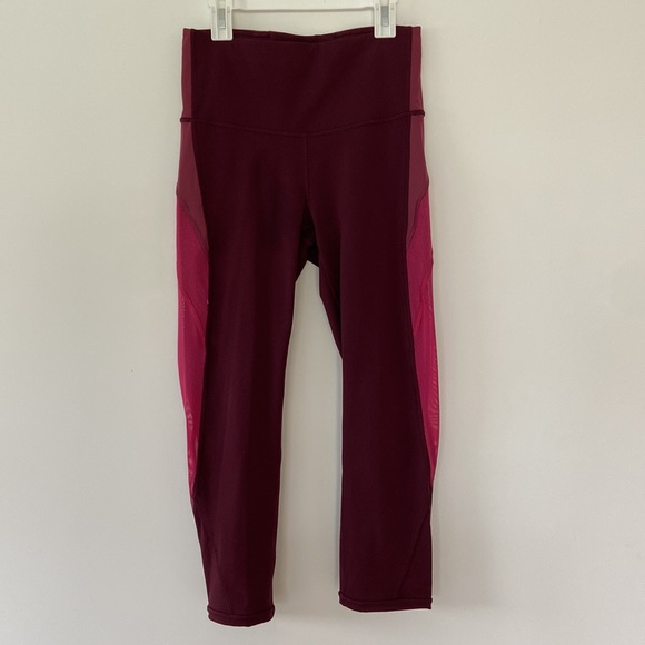 Lululemon high waisted tights size 6 - Picture 2 of 4